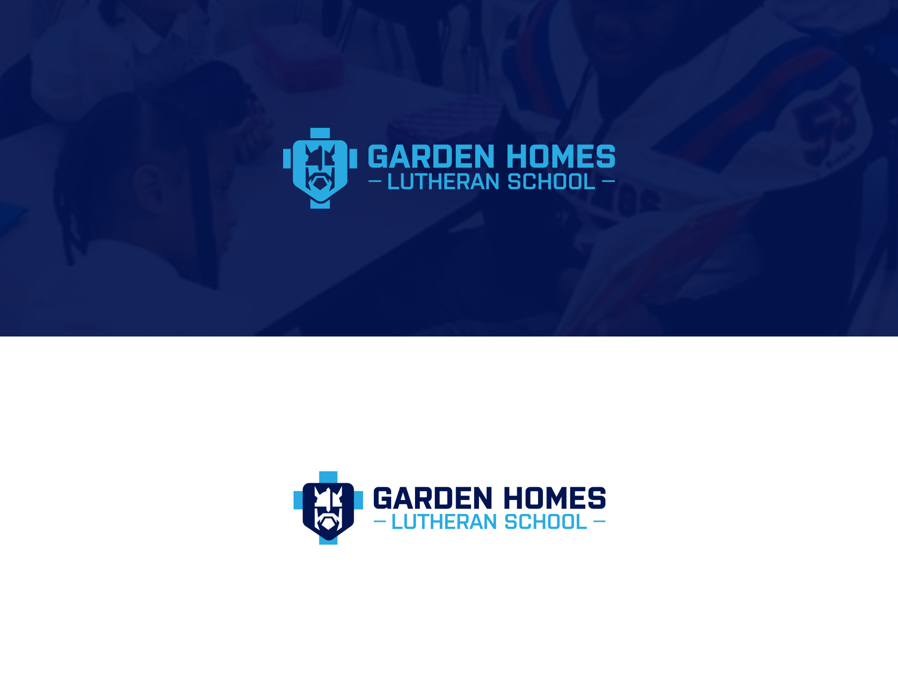 Logo Design by damakyjr for Garden Homes Lutheran School | Design #30172275