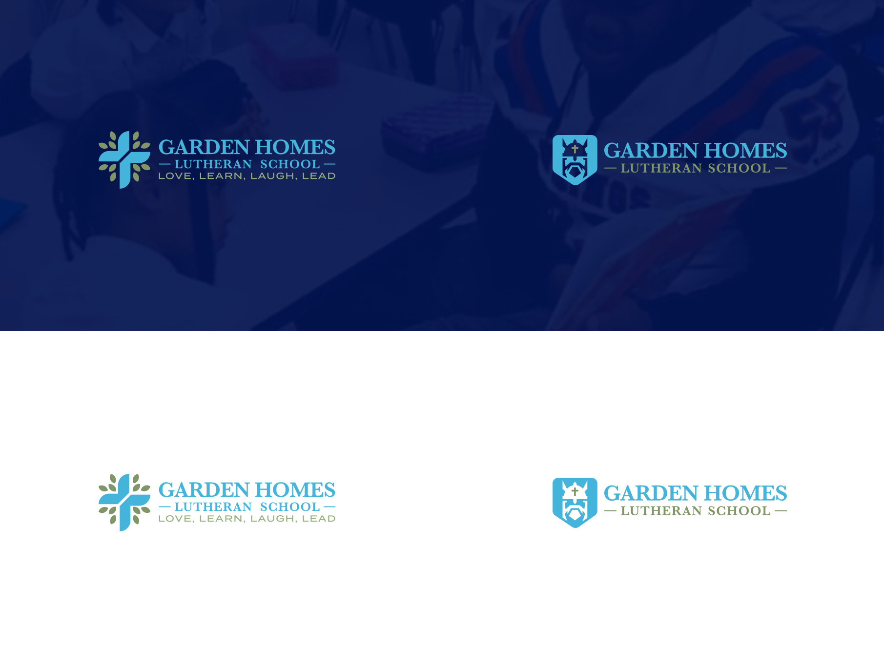 Logo Design by damakyjr for Garden Homes Lutheran School | Design #30172311