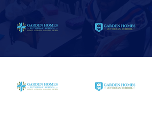 Logo Design by damakyjr for Garden Homes Lutheran School | Design: #30172311