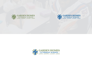 Logo Design by damakyjr for Garden Homes Lutheran School | Design: #30172340