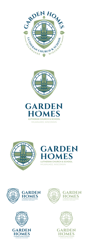Logo Design by Oleksandr Tovarkov for Garden Homes Lutheran School | Design: #30176349