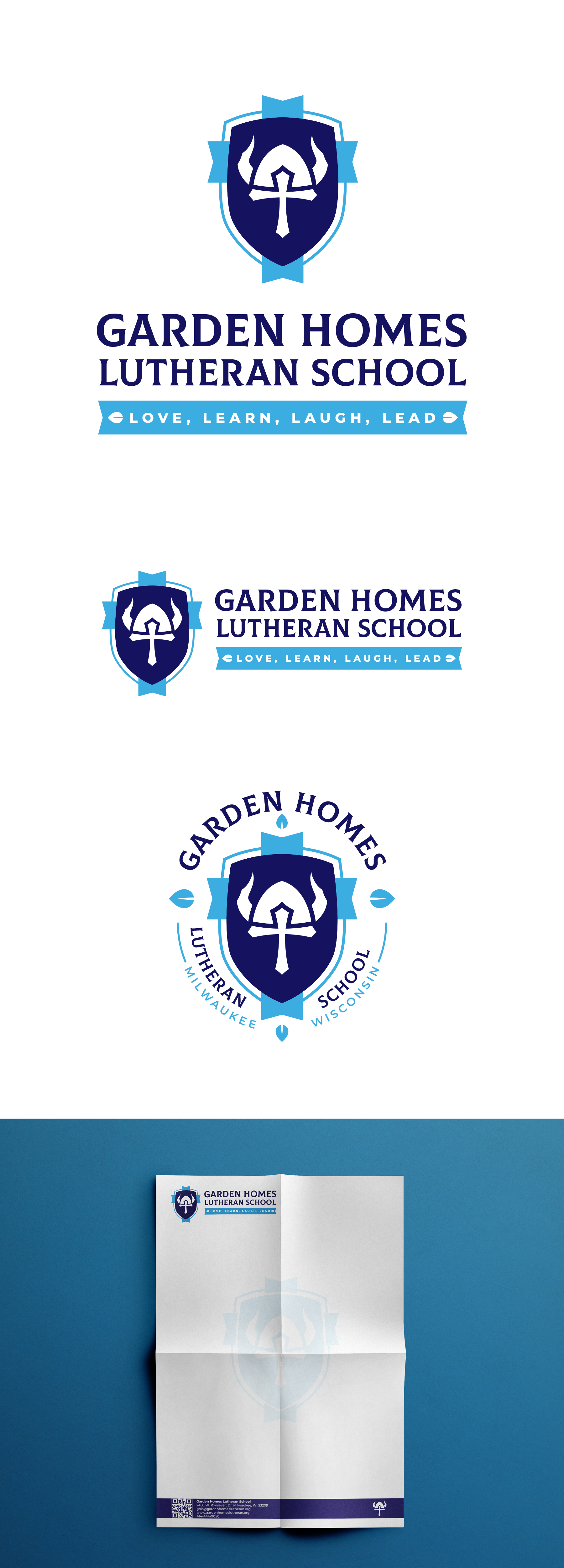 Logo Design by Oleksandr Tovarkov for Garden Homes Lutheran School | Design #30185276