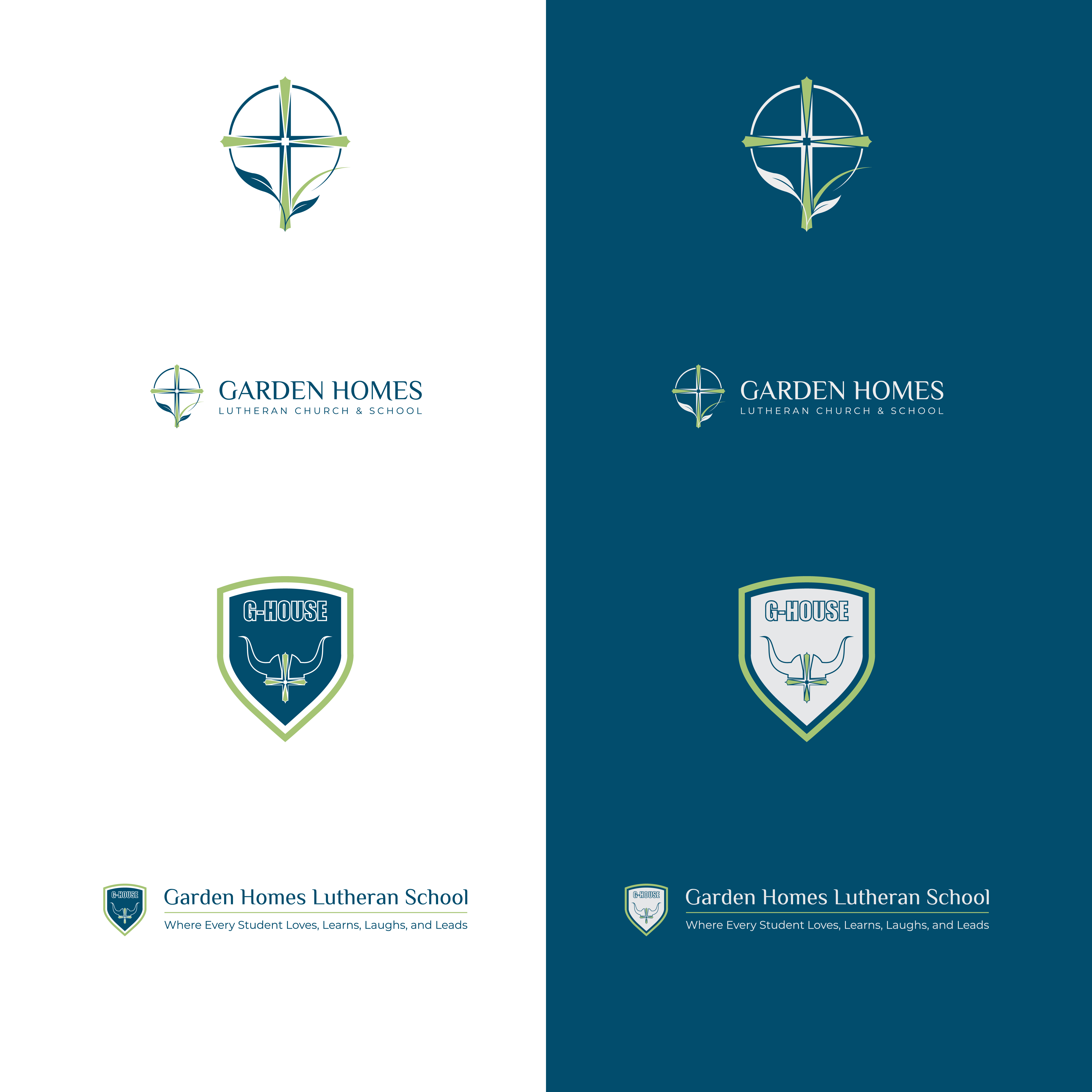 Logo Design by Elizabeta for Garden Homes Lutheran School | Design #30153855