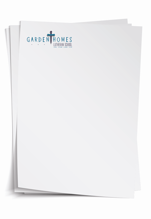 Logo Design by Carol Vidal for Garden Homes Lutheran School | Design: #30172416