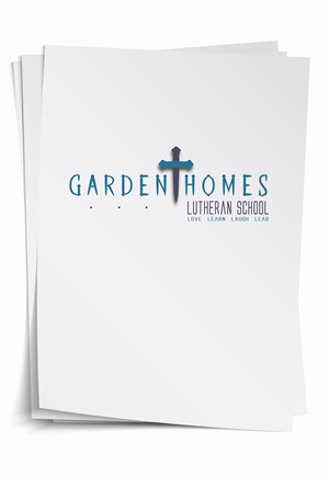 Logo Design by Carol Vidal for Garden Homes Lutheran School | Design: #30172417