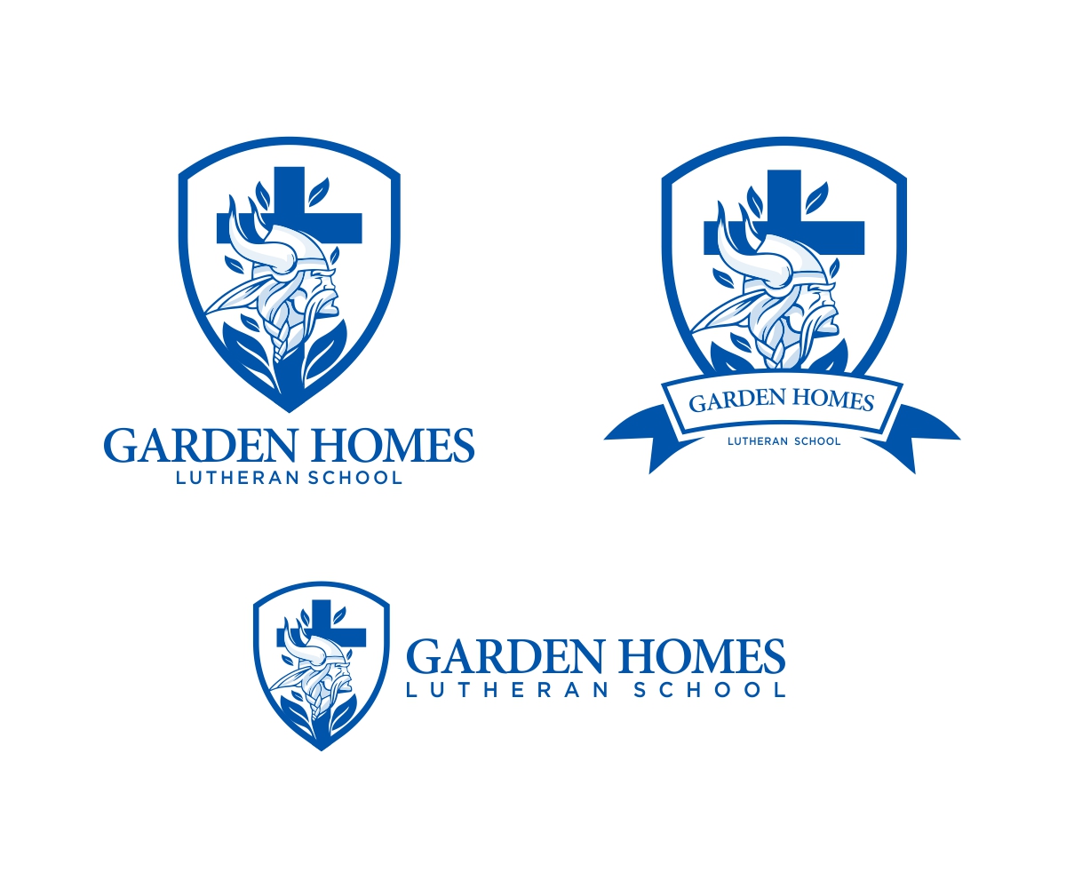 Logo Design by rastf2day for Garden Homes Lutheran School | Design #30139993