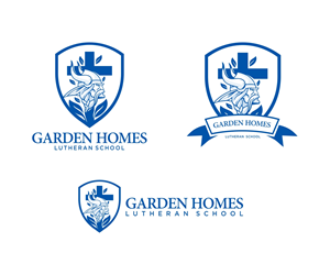 Logo Design by rastf2day for Garden Homes Lutheran School | Design: #30139993
