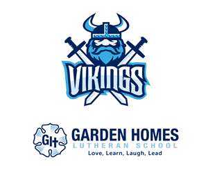 Logo Design by Buck Tornado for Garden Homes Lutheran School | Design: #30151363