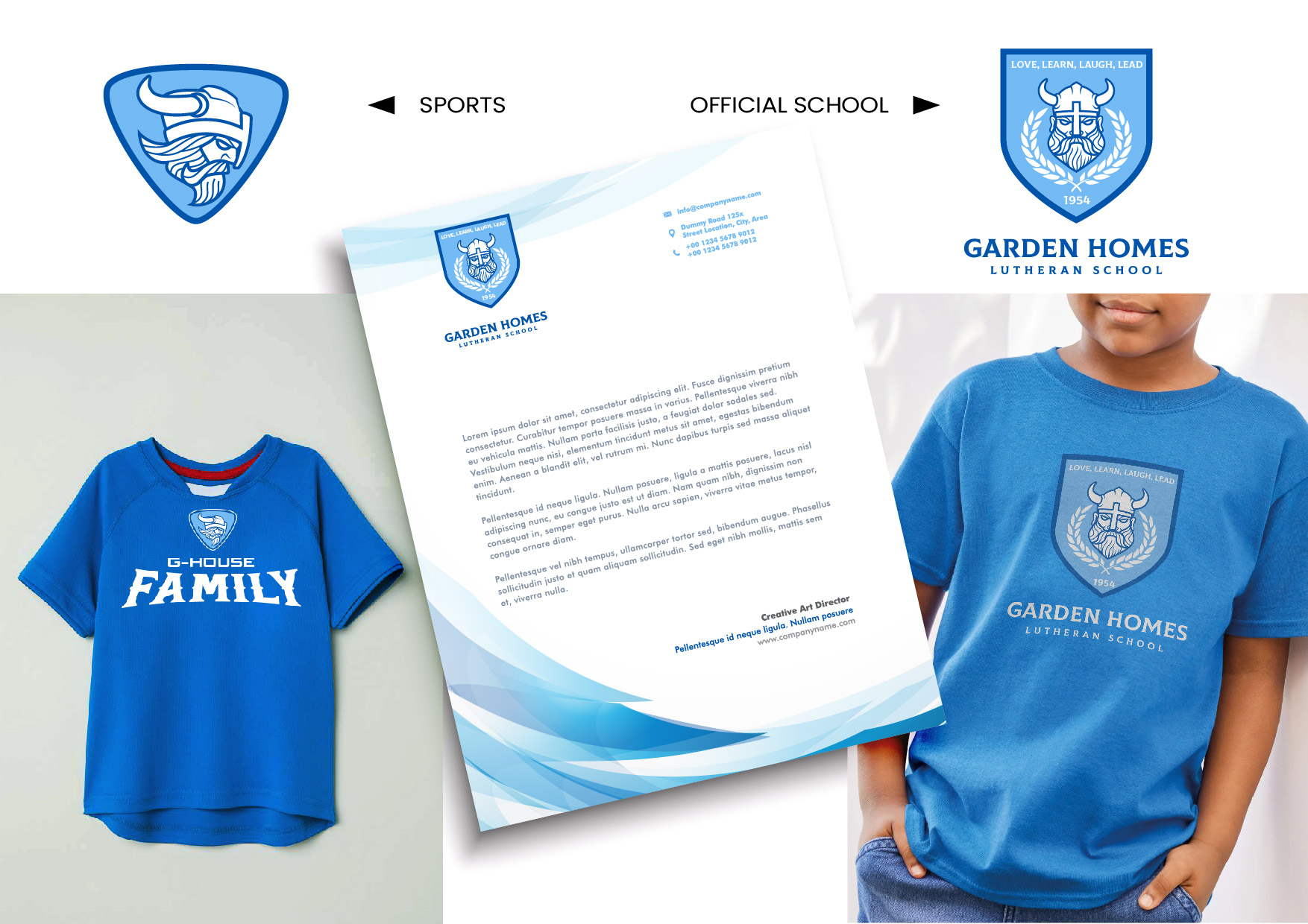 Diseño de Logo por ~idiaz~ para Garden Homes Lutheran School | Diseño #30153524