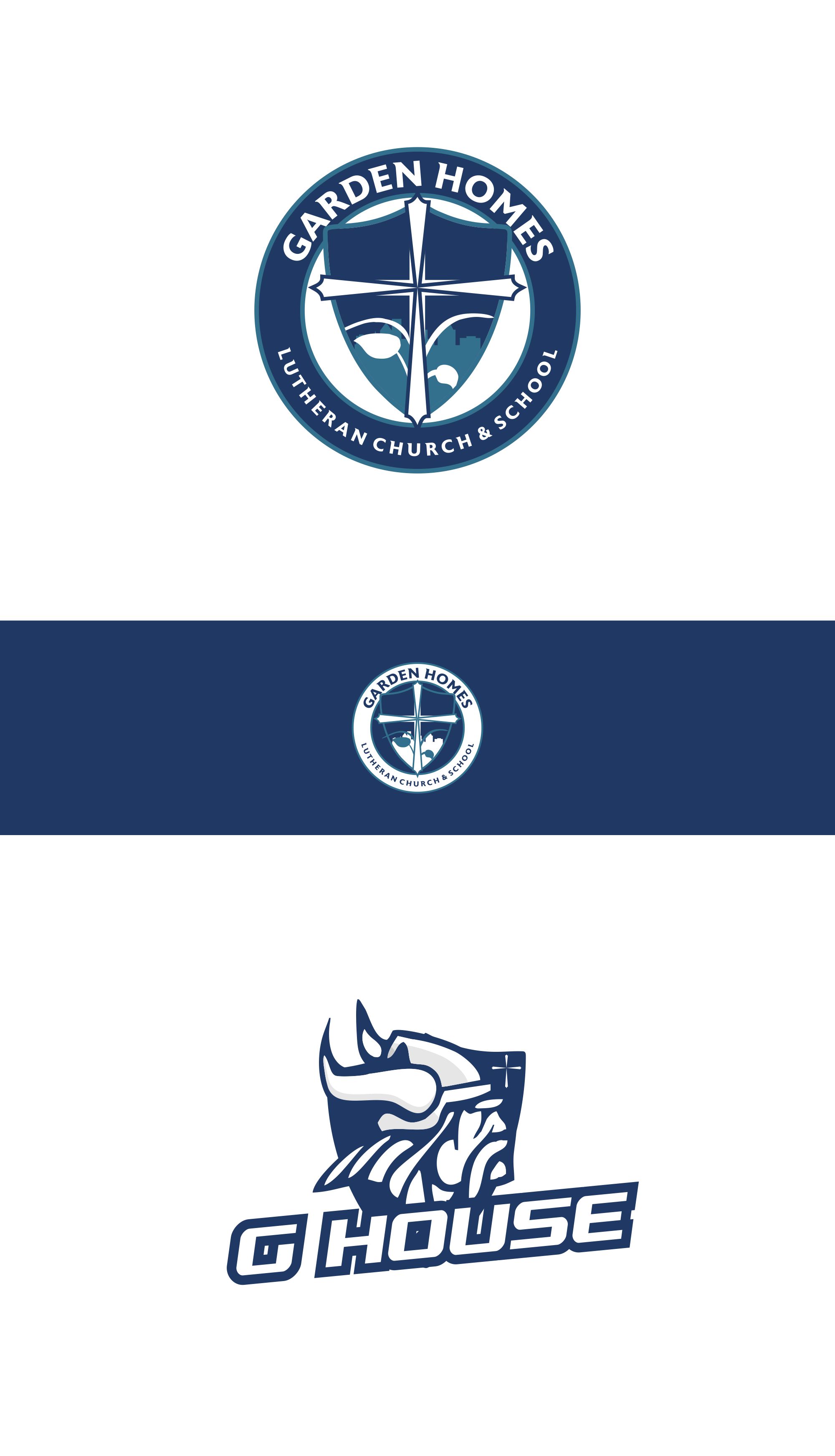 Logo Design by agustian spades for Garden Homes Lutheran School | Design #30177186