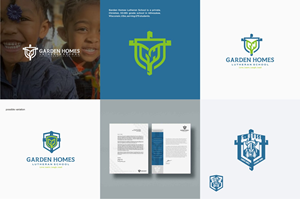 Logo Design by gray mind for Garden Homes Lutheran School | Design: #30151124
