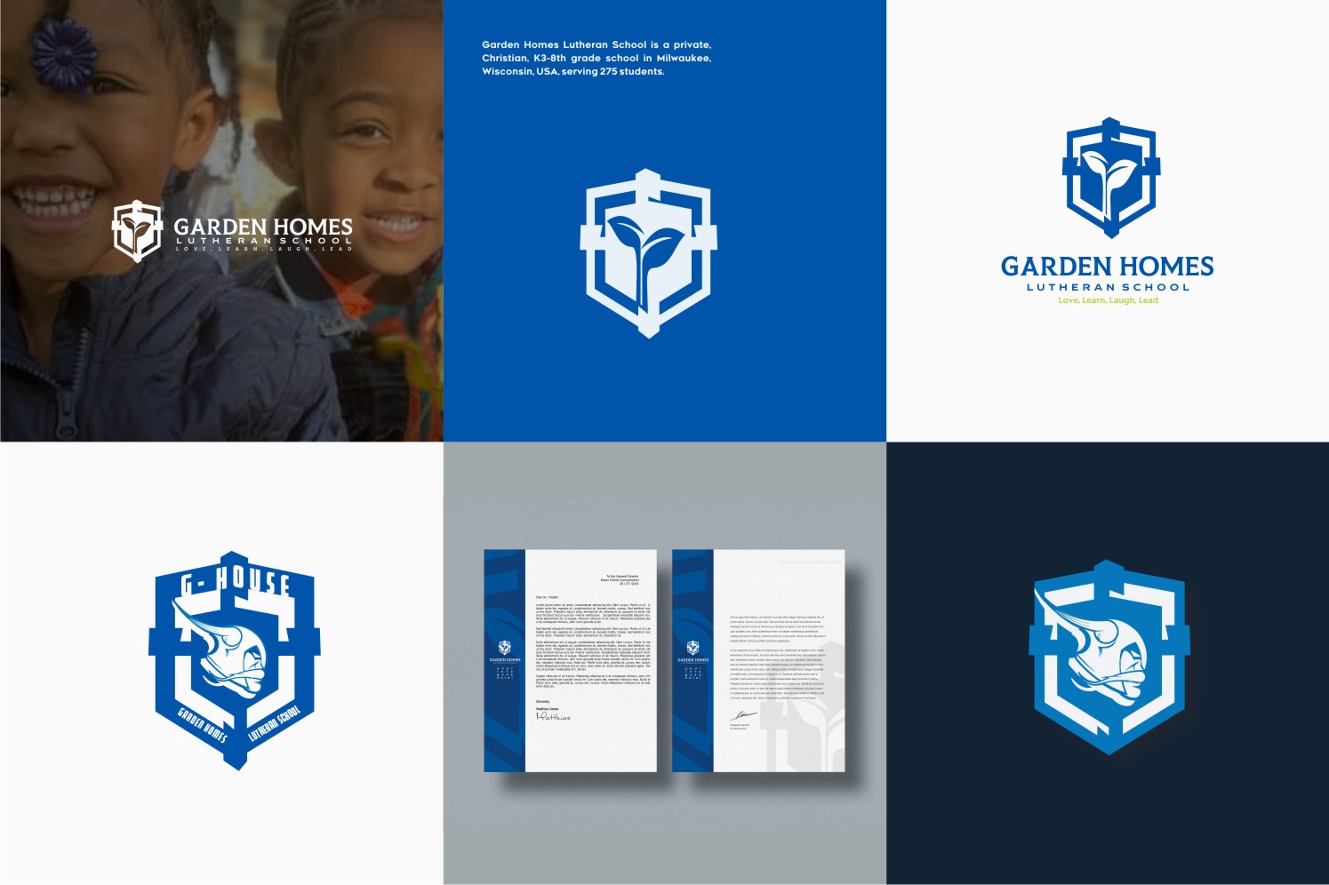 Logo Design by gray mind for Garden Homes Lutheran School | Design #30156495