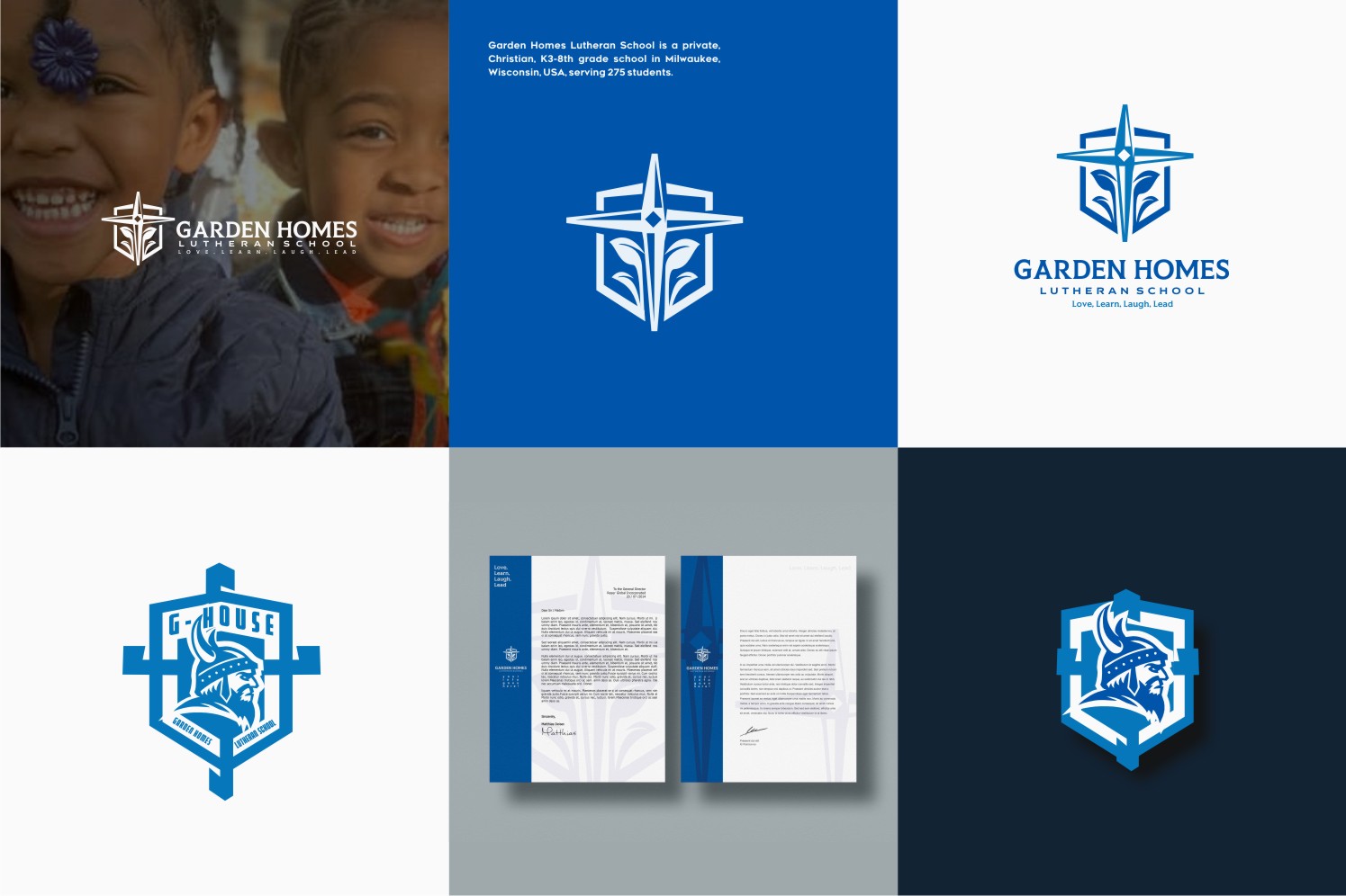 Logo Design by gray mind for Garden Homes Lutheran School | Design #30162156