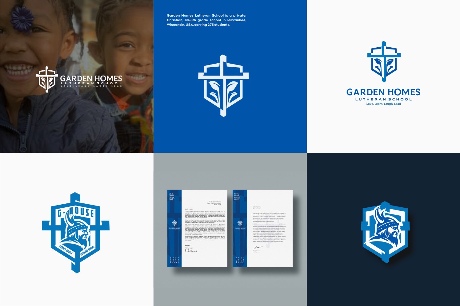 Logo Design by gray mind for Garden Homes Lutheran School | Design #30162304