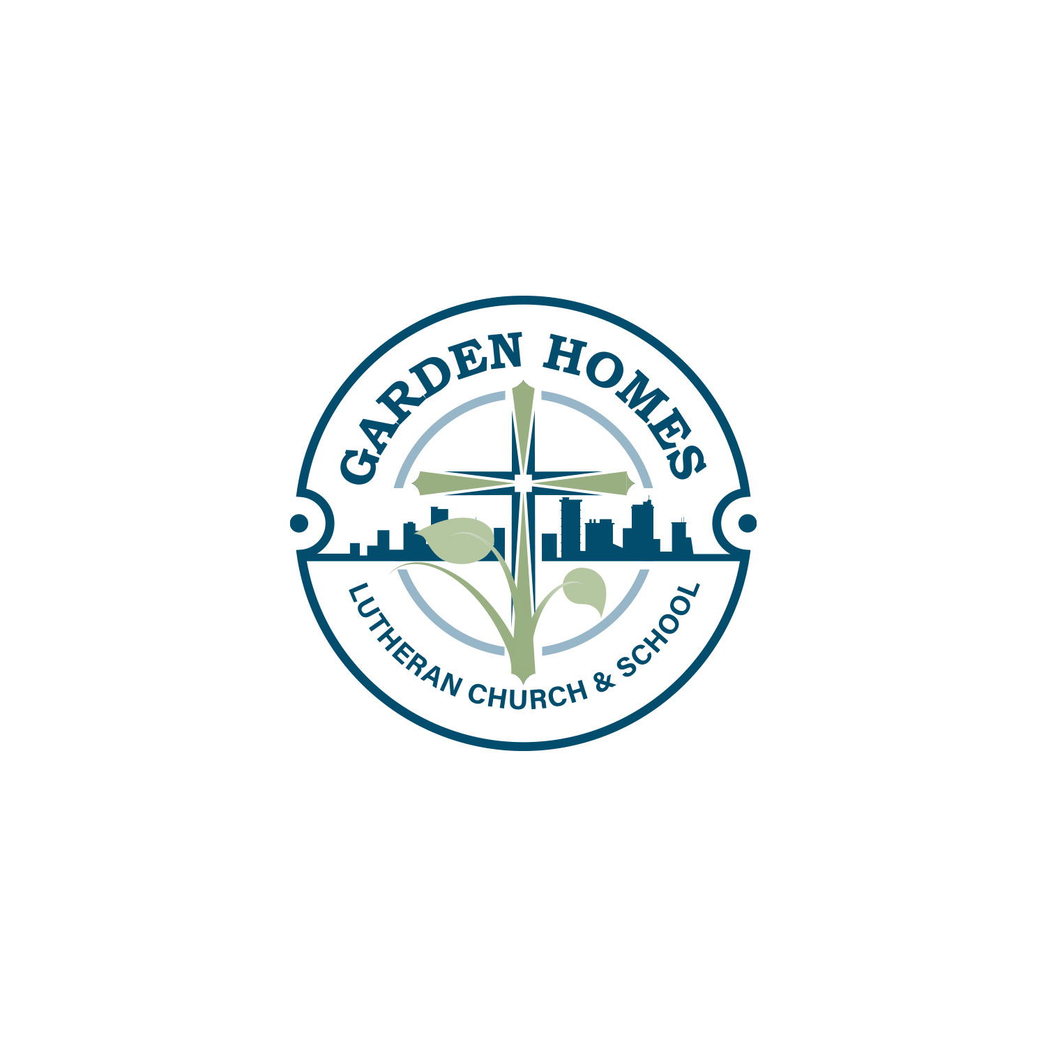Logo Design by Felipe Moura for Garden Homes Lutheran School | Design #30145104