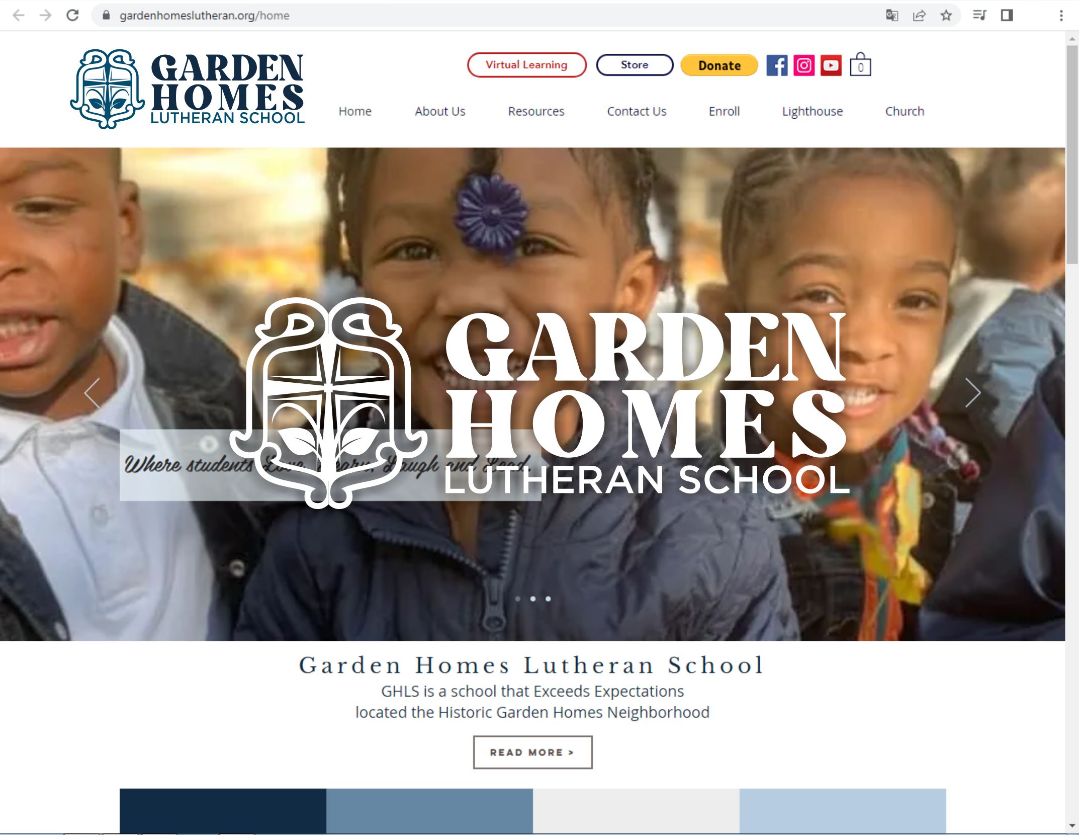 Logo Design by rahman.walker for Garden Homes Lutheran School | Design #30162916