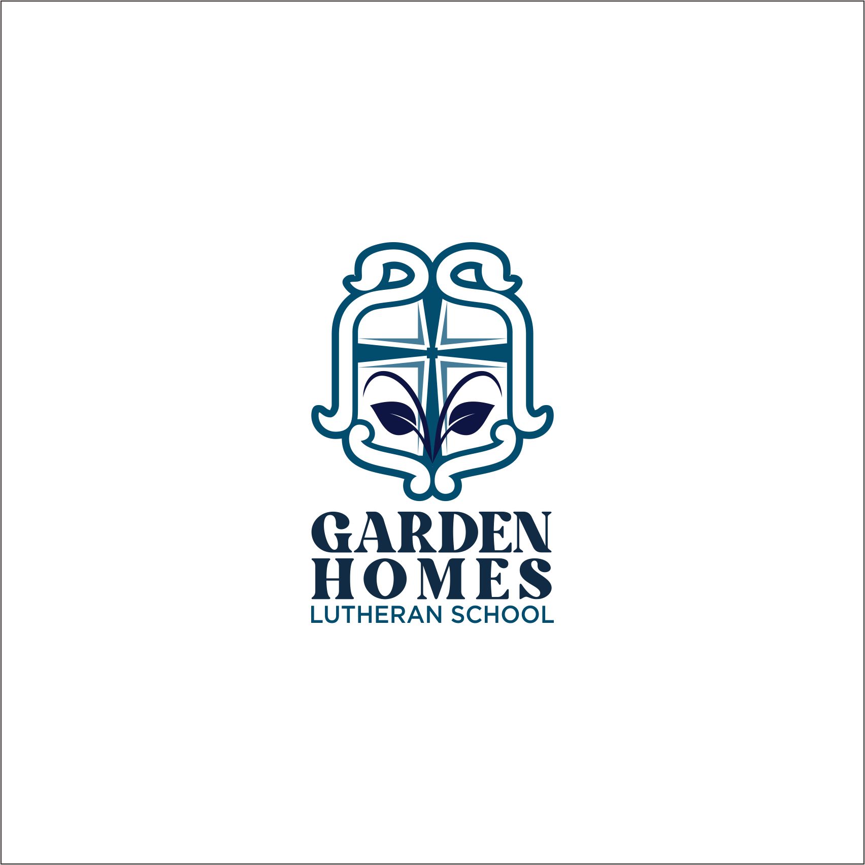 Logo Design by rahman.walker for Garden Homes Lutheran School | Design #30162981