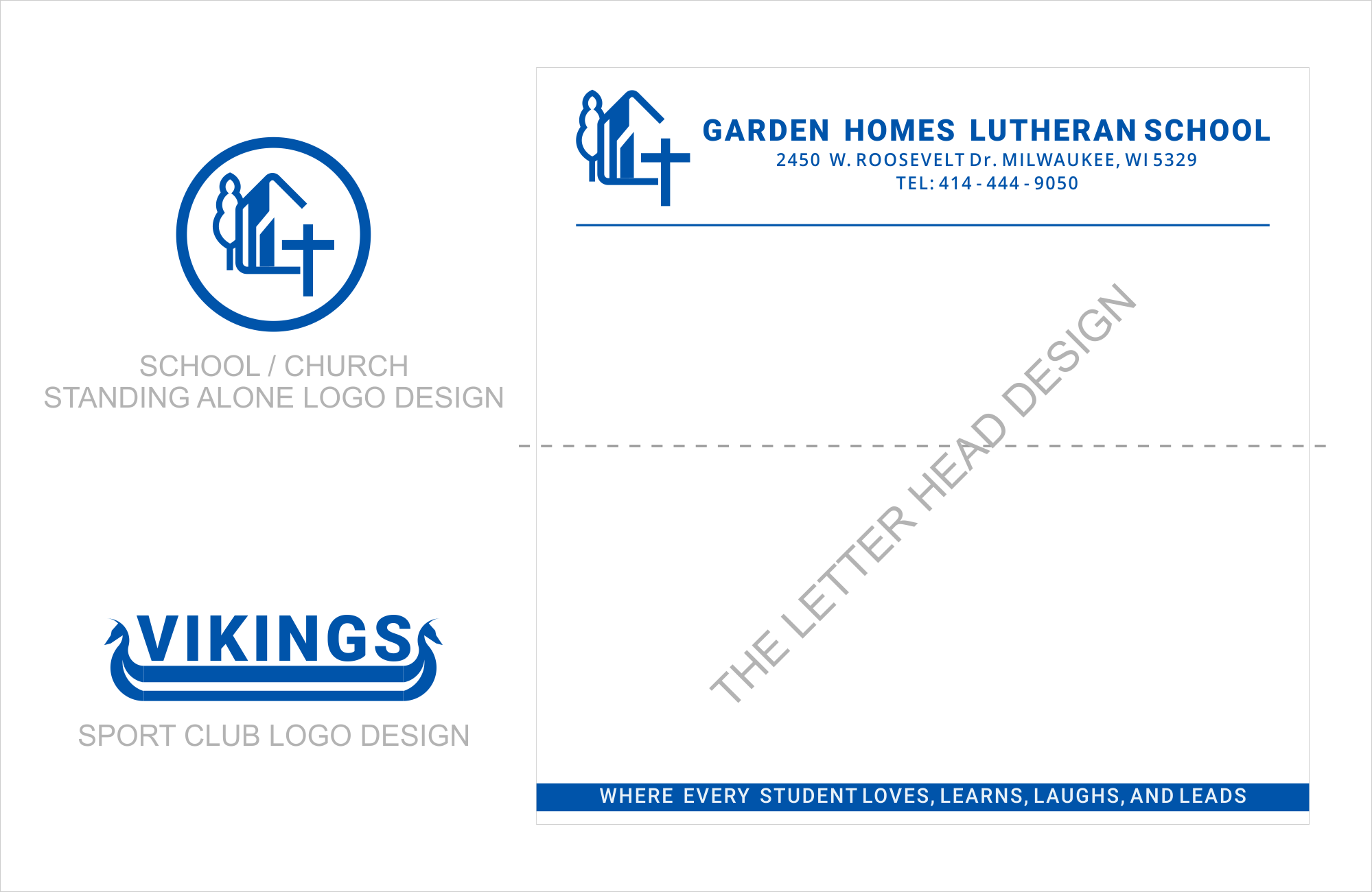 Logo Design by 81y179 for Garden Homes Lutheran School | Design #30175242