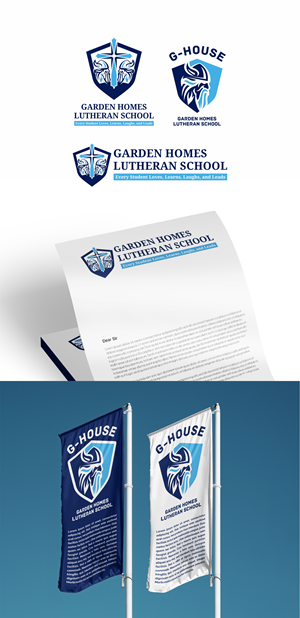 Logo Design by aquabomb26 for Garden Homes Lutheran School | Design: #30140835