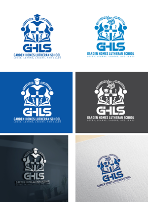 Logo Design by AL-BARAKAH for Garden Homes Lutheran School | Design: #30150129