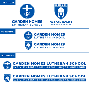 Logo Design by Lukil Araya for Garden Homes Lutheran School | Design: #30177435
