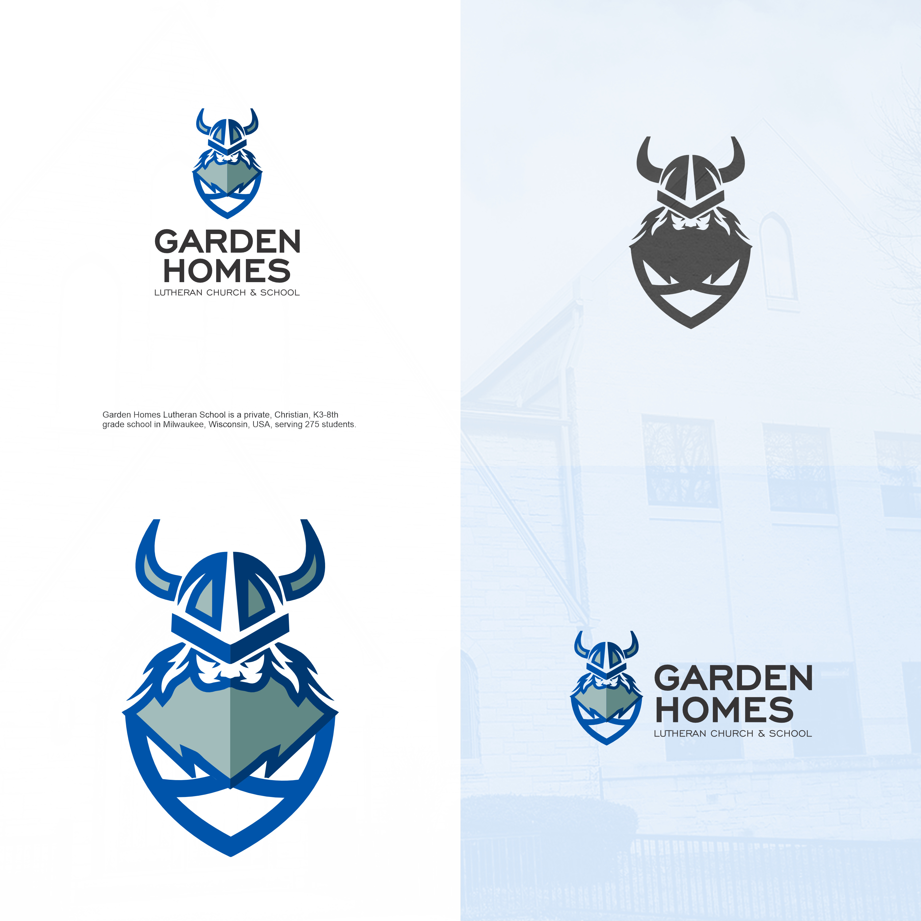 Diseño de Logo por NSP Design para Garden Homes Lutheran School | Diseño #30174604