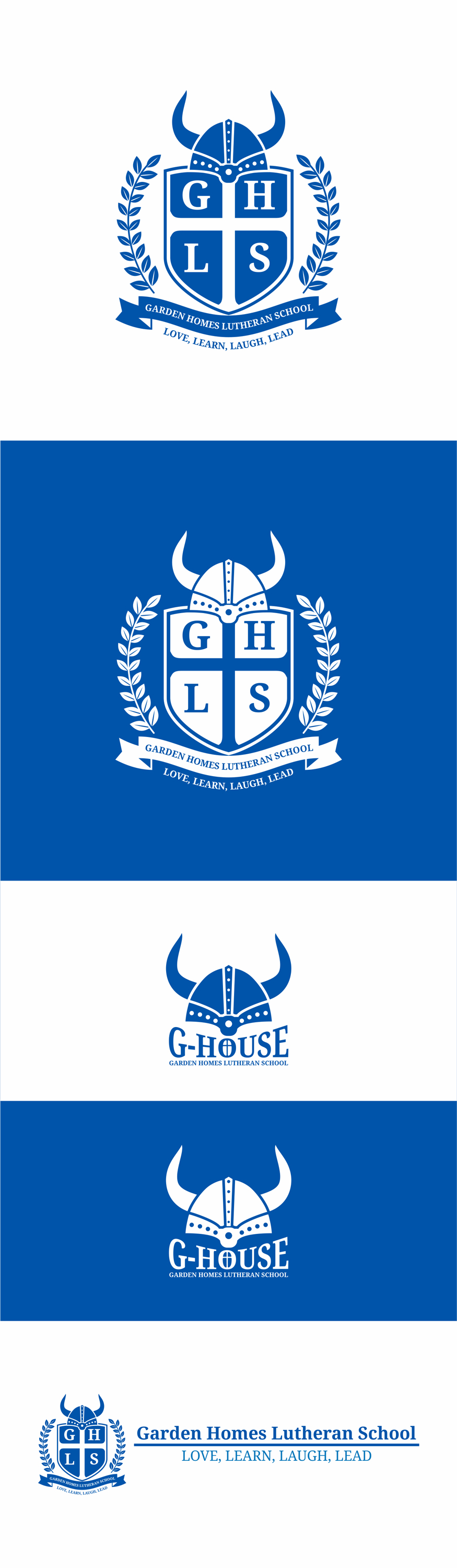 Logo Design by D'Mono for Garden Homes Lutheran School | Design #30167446