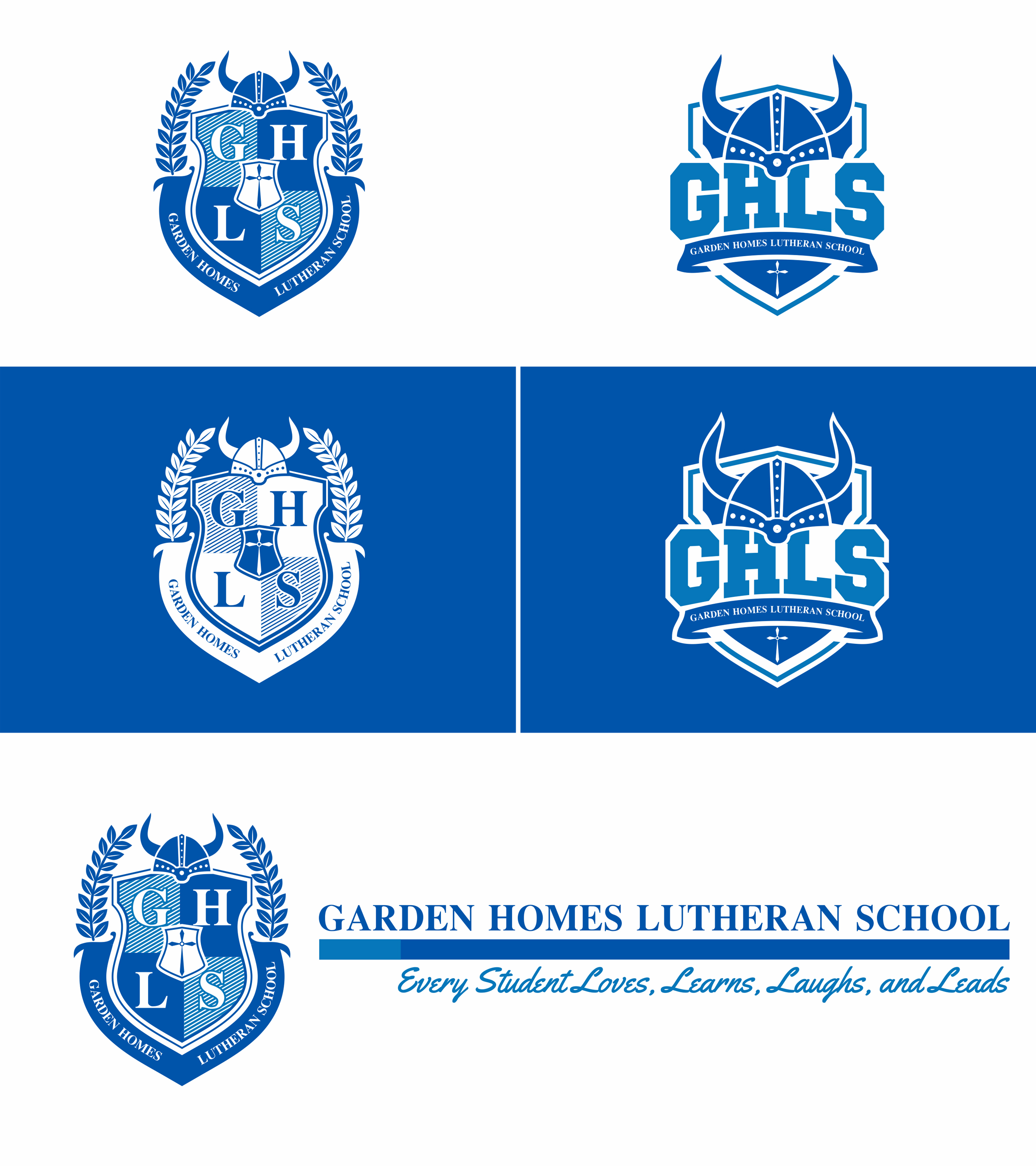 Logo Design by D'Mono for Garden Homes Lutheran School | Design #30169038