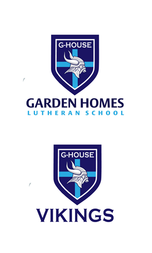 Logo Design by CreativeFeather for Garden Homes Lutheran School | Design: #30192499