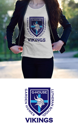 Logo Design by CreativeFeather for Garden Homes Lutheran School | Design: #30194564