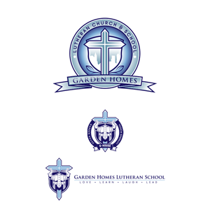 Logo Design by HELLOCRUNK for Garden Homes Lutheran School | Design: #30174999