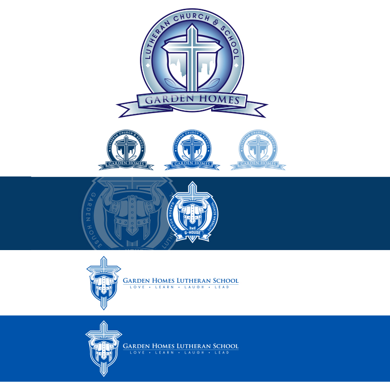Diseño de Logo por HELLOCRUNK para Garden Homes Lutheran School | Diseño #30175118