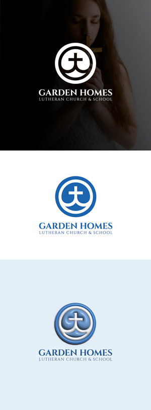 Logo Design by effro for Garden Homes Lutheran School | Design: #30167188