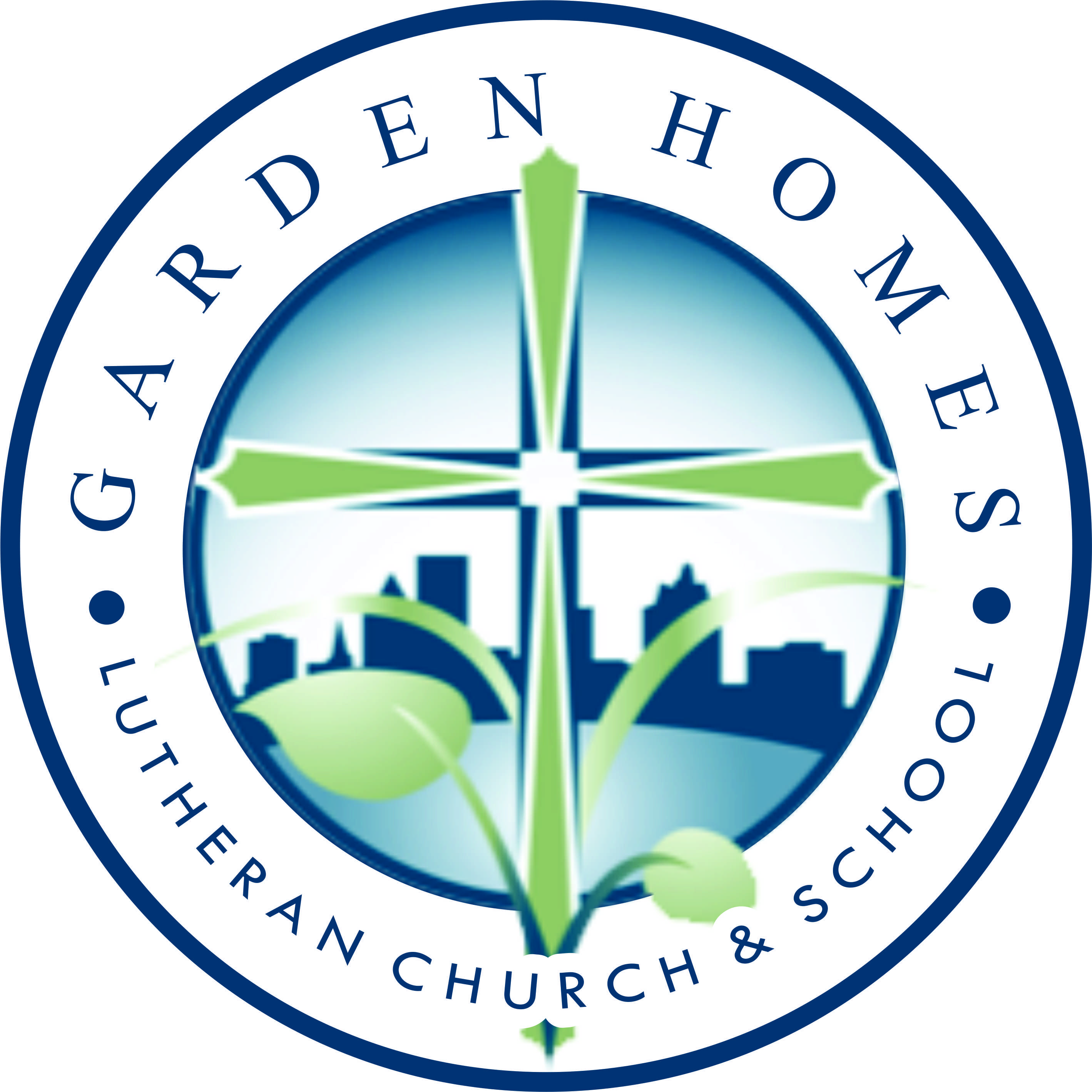 Logo Design by jancon 2 for Garden Homes Lutheran School | Design #30140032