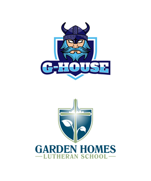 Logo Design by Trident for Garden Homes Lutheran School | Design: #30160606