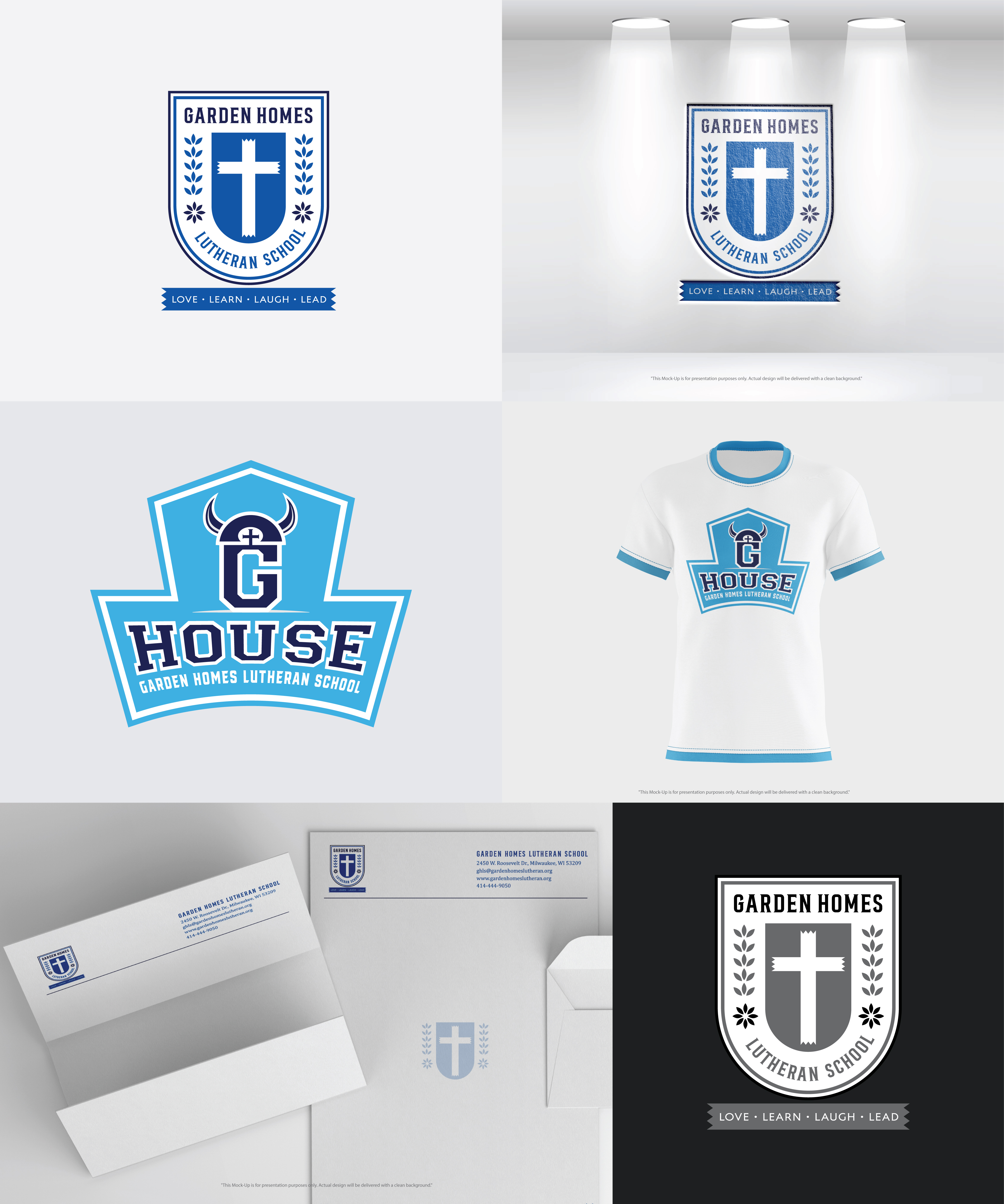 Logo Design by Ellon for Garden Homes Lutheran School | Design #30207057