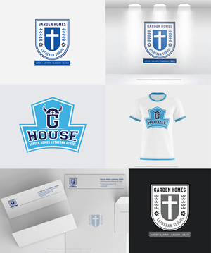 Logo Design by Ellon for Garden Homes Lutheran School | Design: #30207057