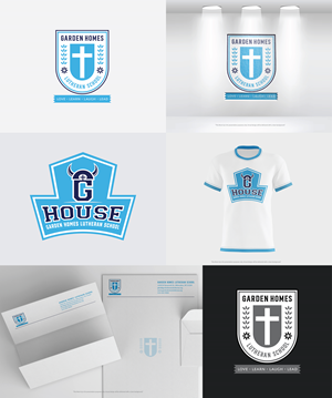 Logo Design by Ellon for Garden Homes Lutheran School | Design: #30207344