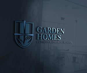 Logo Design by Graphic_Dune for Garden Homes Lutheran School | Design: #30174689