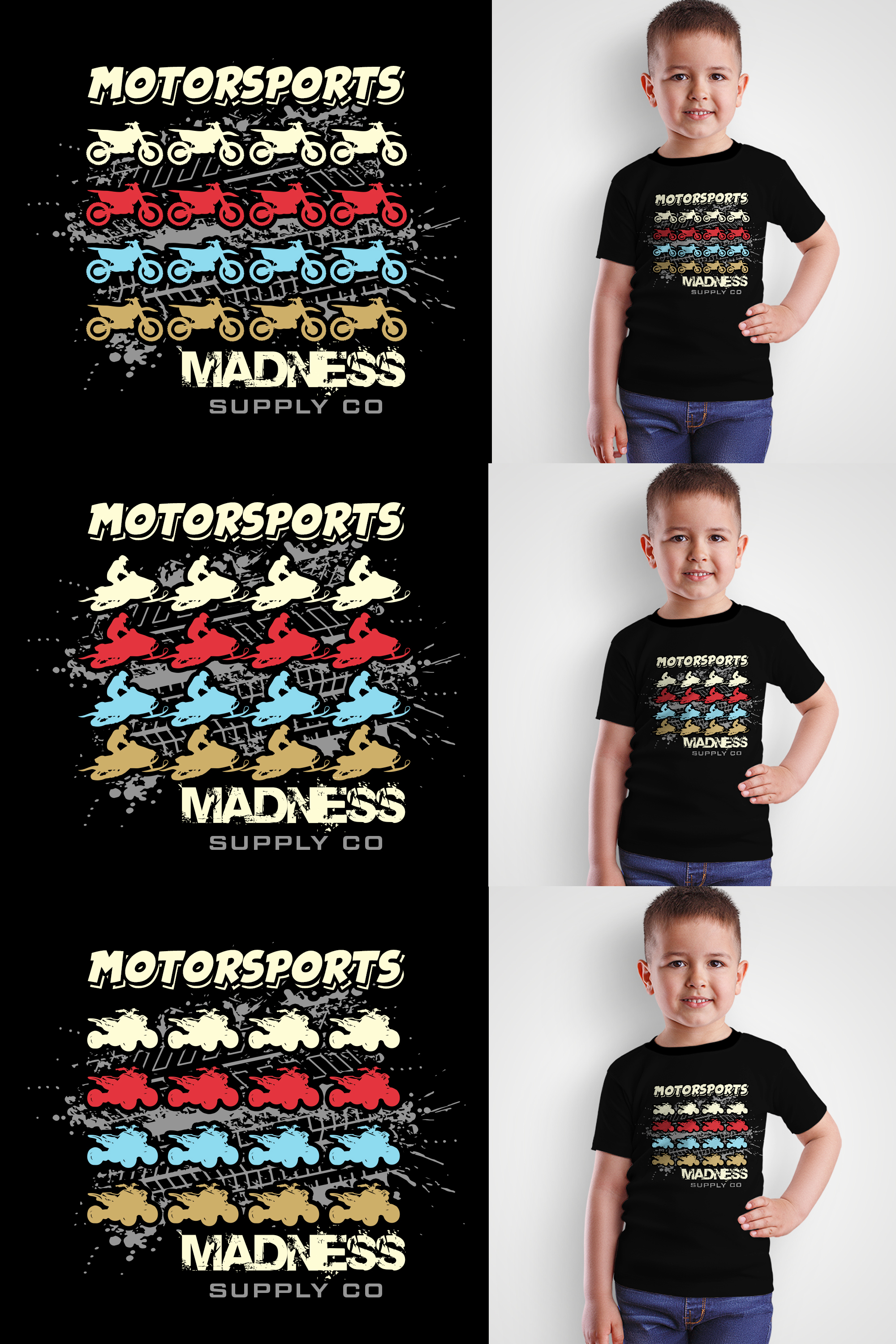 T-shirt Design by DesignDot110 for Motorsports Madness Supply Comapany LLC | Design: #30139894