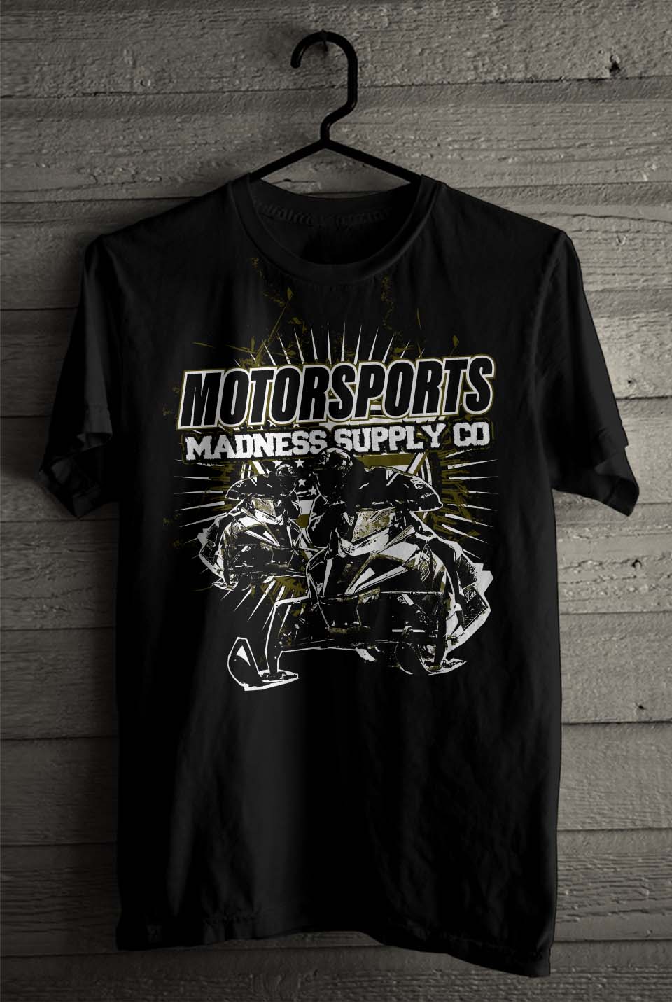 Design de T-shirt par SATHIRA pour Motorsports Madness Supply Comapany LLC | Design #30142925