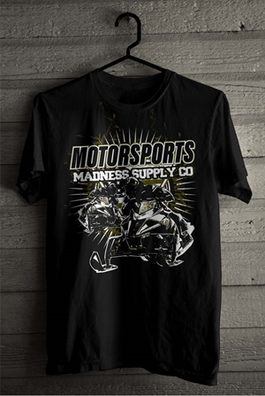 T-shirt Design by SATHIRA for Motorsports Madness Supply Comapany LLC | Design: #30142925