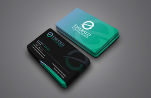 Business Card Design by Creative Moon Design for Emerald uniforms | Design: #30178116