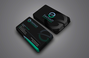 Business Card Design by Cretive Moon for Emerald uniforms | Design #30178224