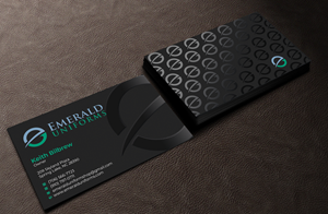 Business Card Design by Graphixpointt for Emerald uniforms | Design: #30141930