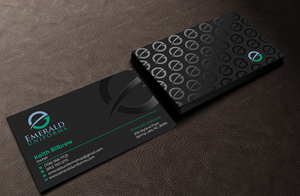 Business Card Design by Graphixpointt for Emerald uniforms | Design: #30141999