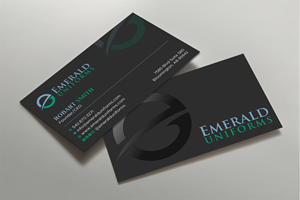 Business Card Design by Uttom 2 for Emerald uniforms | Design: #30173996