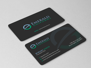 Business Card Design by Uttom 2 for Emerald uniforms | Design: #30174113