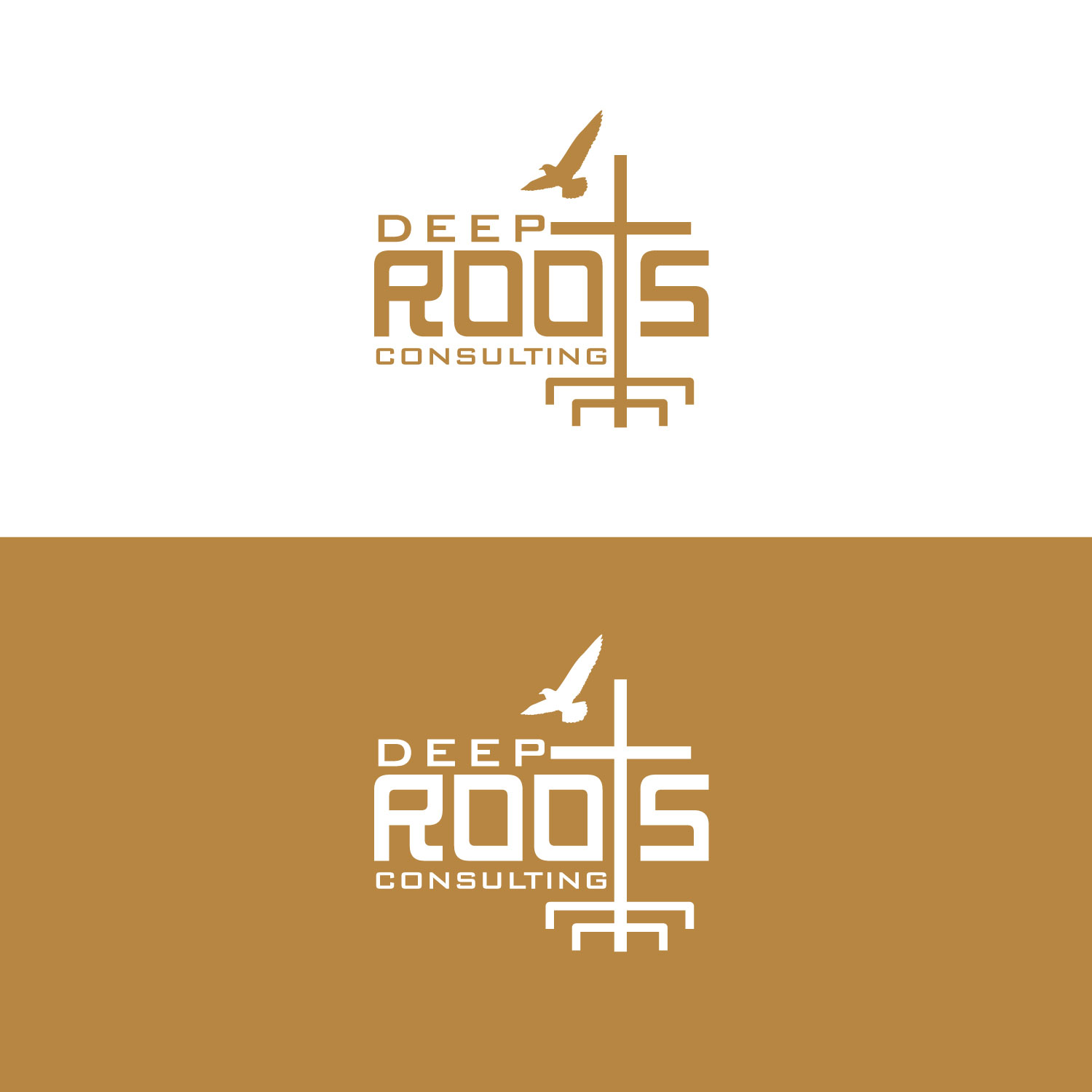 Logo Design by Revolt Team for Deep Roots Consulting, LLC  | Design #30139253