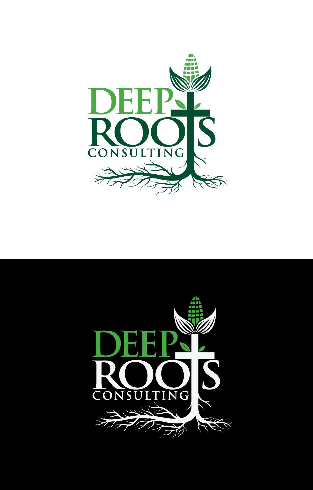 Logo Design by LogoPoko for Deep Roots Consulting, LLC  | Design #30140052
